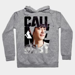 EXO Chanyeol Call Me Baby Typography Hoodie